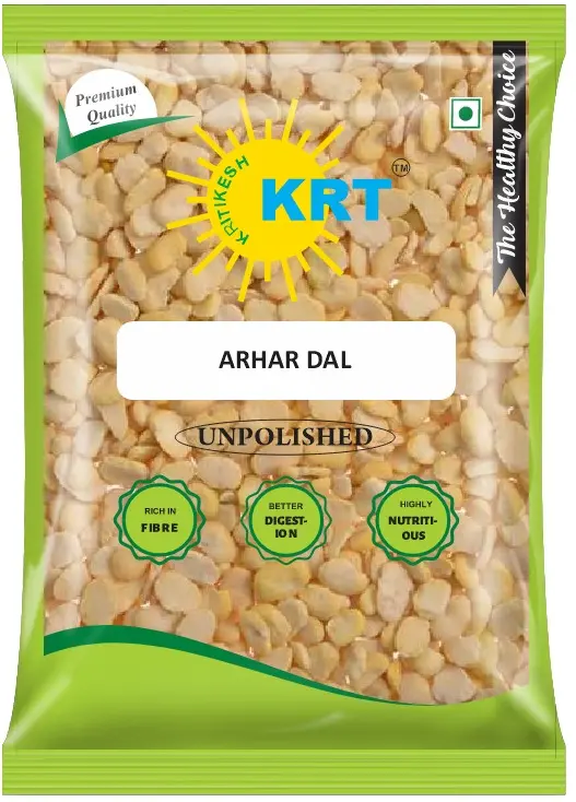 KRT Kritikesh Unpolished Arhar Dal (1 Kg)