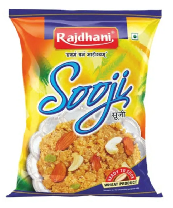 Rajdhani sooji/Suji(500x2) kg
