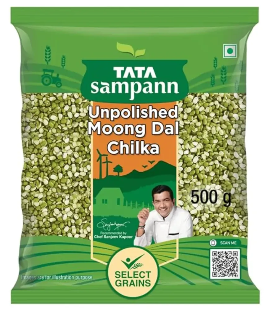 Tata Sampann moong Dal (chilka) 500g