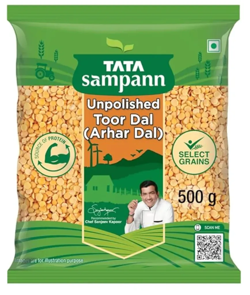Tata sampann Arhar(Toor) dal 500g
