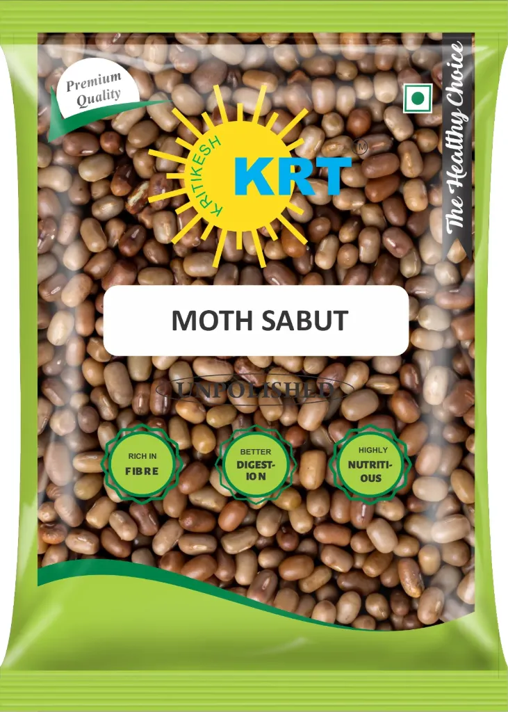 KRT Kritikesh Unpoished Moth Dal 500g