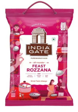 India Gate Feast Rozana Basmati Rice 1 Kg