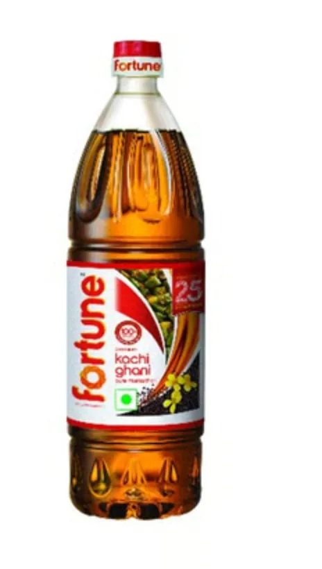Fortune Premium Kachi Ghani Pure Mustered Oil (1 Ltrx2)