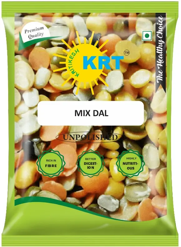 KRT Kritikesh Unpolished Mix Dal (500 g)