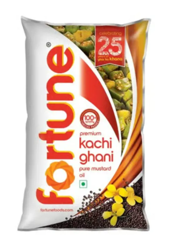 Fortune Kachi Ghani Oil (1 L)