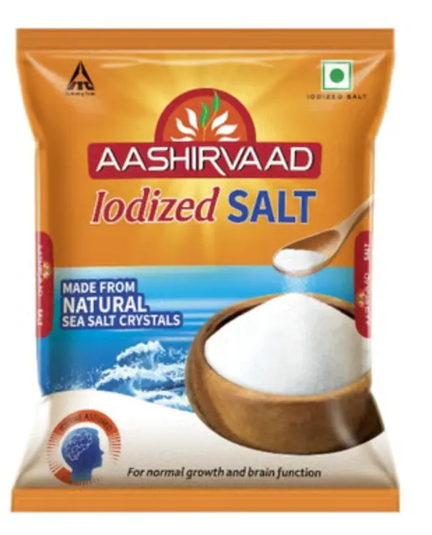 Aashirvaad Iodised Salt (1 Kg) 