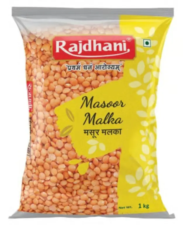 Rajdhani Masoor Malka Dal (1 Kg)